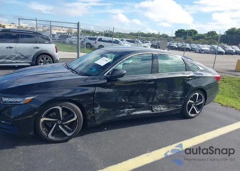 2020 Honda Accord Sport z USA, uszkodzony, nr VIN 1HGCV1F3XLA129899